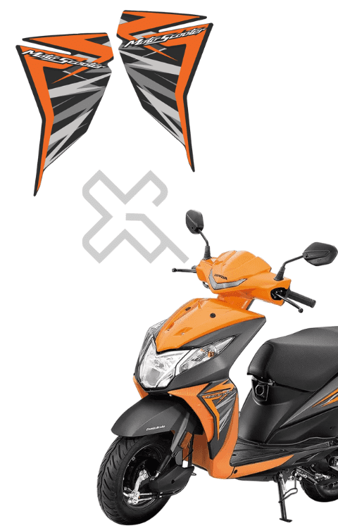 Honda Dio Side Panel Sticker | Honda Dio Side Panel Graphics